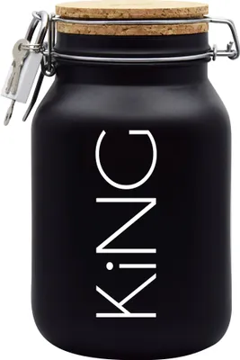 Produktbild von Spardose Geld Geschenk Ideen King Design1 Schwarz Größe XL 2 Liter