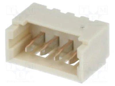 Produktbild von 5x Buchse 1,25mm Leitung-Platte PicoBlade PIN: 4 männlich THT  1A 53047-0410 Signt