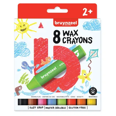 Image de Bruynzeel Kids Waskrijtjes, 8pcs.