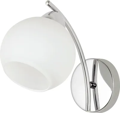 Obrázek produktu pro Moderní nástěnné osvětlení AMOS - 1xE27, 40W, chromované / bílé