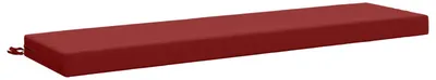 Obrázok produktu pre Dekoračný vankúš SOEST, 100 % polyester, vínová farba, 160 x 40 x 8 cm