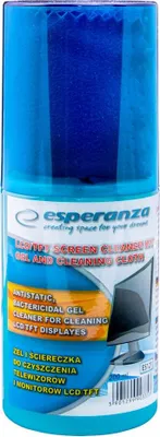 Immagine prodotto di Gel detergente Esperanza per LCD/Tft con panno in microfibra