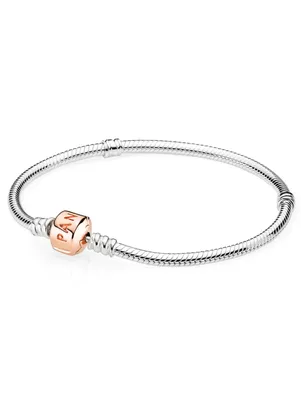 Produktbild von Pandora Armband Damen Moments Silber Rosegold 580702-19