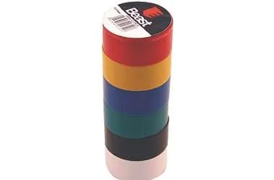 Obrázek produktu pro Barevná izolační páska 19 mm x 5 m 6 kusů