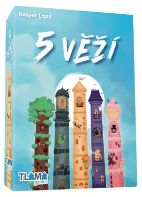 Zdjęcie produktu dla TLAMA games 5 wież – wydanie rozszerzone