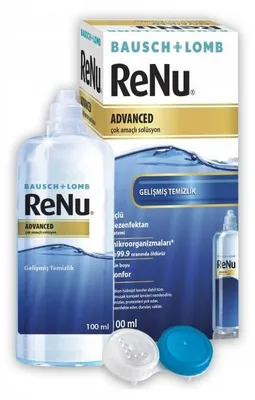 Płyn do soczewek Bausch+Lomb RENU ADVANCED 100 ml + pojemnik