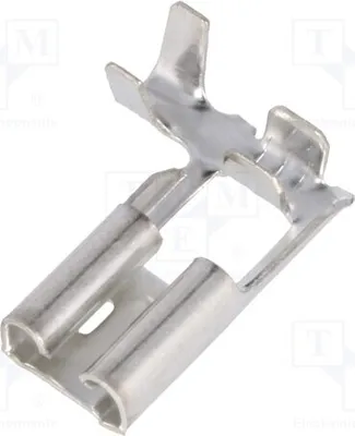 Obrázek produktu pro 20 kusů konektorů: ploché, 0,8 mm, 4,8 mm, pro vodiče o průřezu 0,5÷1 mm², samice, neizolované