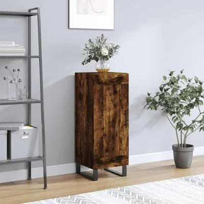 Produktbild von vidaXL Sideboard Räuchereiche 34,5x34x90 cm Holzwerkstoff