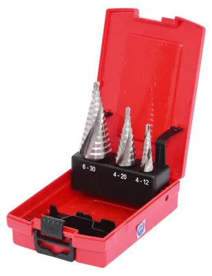 Obrázok produktu pre KS Tools 330.2404, Vŕtačka, Súprava vrtákov, rotácia vpravo, 118°, High-Speed ​​Steel (HSS), Strieborná