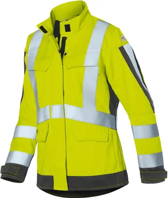 Produktbild von KÜBLER PROTECTIQ HIGH VIS Damen Jacke arc2 PSA 3 warngelb/anthrazit 1494 8420-3497-34
