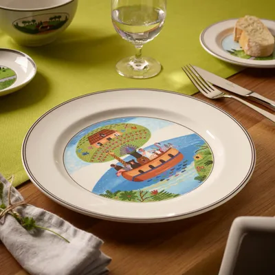 Immagine prodotto di Design Naif Speiseteller Arche Noah 271 mm | Villeroy & Boch | Art.-Nr. 1023372623 | EAN 5450102206216