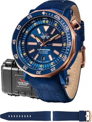 Obrázok produktu pre Pánske modré hodinky Vostok Europe NH35A-620E632
