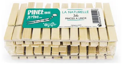 Image de Pincelinge Bois X 36 La Naturelle - Copefa