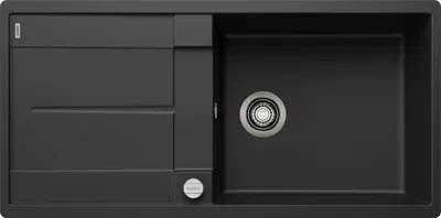 Produktbild von Spüle Blanco METRA XL 6 S-F 990 x 490 mm schwarz 525933