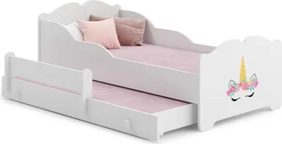 Produktbild von Doppelbett Anna 160x80 - Einhornhorn