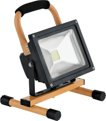 Produktbild von LED Baustrahler, schwarz gelb, Spot schwenkbar