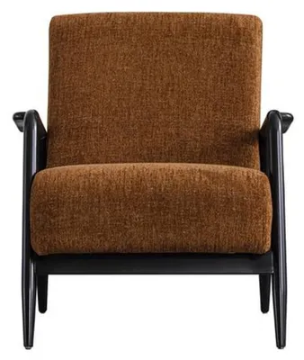 Produktbild von Brauner Wohnzimmer Sessel Lounge Einsitzer Stoffsessel Textil Möbel Neu