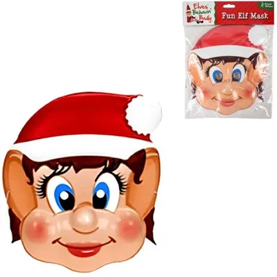 Produktbild von Weihnachtselfenmaske Einheitsgröße