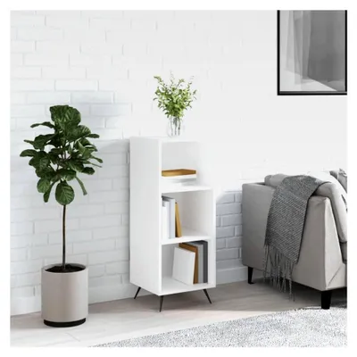 Produktbild von Regalschrank in Weiß, 34,5 x 32,5 x 90 cm, Holzwerkstoff