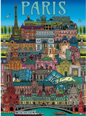 Immagine prodotto di GIBSONS Puzzle Vista di Parigi 500 pezzi