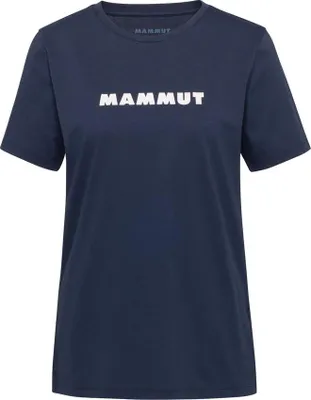 Produktbild von Mammut Core T-Shirt Women Logo - lässiges Logowear-T-Shirt für jede Gelegenheit, Farbe:marine, Größe:XL