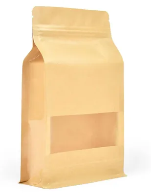 Kraftpapier-Beutel, lebensmittelecht, 100 St., 120x220 mm