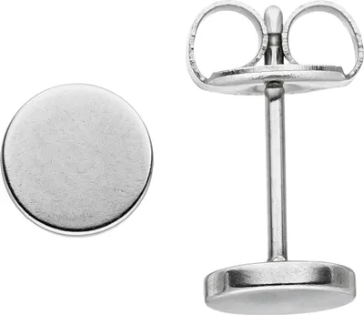 Produktbild von JOBO Ohrstecker Studs 6 mm aus Edelstahl Ohrringe