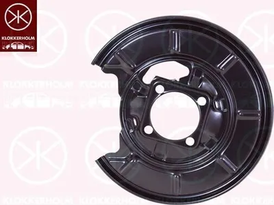 Produktbild von KLOKKERHOLM Spritzblech Bremsscheibe passend für MERCEDES-BENZ A-Klasse (W169) Hinten Rechts 3506878 Ankerblech