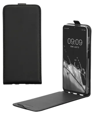 Produktbild von kwmobile Schutzhülle kompatibel mit Samsung Galaxy A13 5G - Hülle Handy - Flip Case Handyhülle Schwarz
