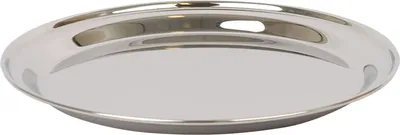 Produktbild von Argon Ta Rundes Serviertablett aus Edelstahl – 30 cm