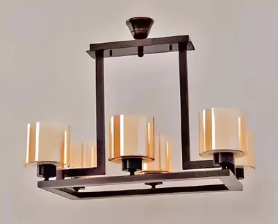 Produktbild von Deckenlampe Stil Moderne Luster Glas Esszimmer Lampe Luxus Leuchten