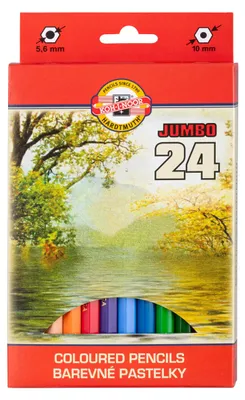 Produktbild von Buntstifte "Omega" Jumbo 24er Pack