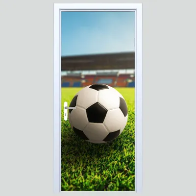 Produktbild von Stoffaufkleber für Fußballstadiontüren 468PD