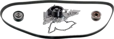 Produktbild von FEBI BILSTEIN 176604 Zahnriemensatz + Wasserpumpe für AUDI A4 Limousine (8D2, B5) A4 Avant (8D5, B5) 80 Limousine (8C2, B4) Cabriolet (8G7, B4) A8