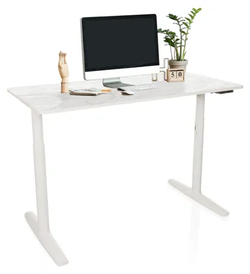 Obrázek produktu pro hjh OFFICE Elektrický výškově nastavitelný stůl STAND PRO Výškově nastavitelný počítačový stůl 71,0 - 116,0 x 140,0 x 70,0 cm