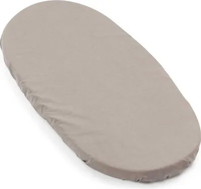 Produktbild von JUKKI Spannbettlaken für Kinderwagen Spannbetttuch Bettlaken Mit Gummiband 80X40Cm - Latte