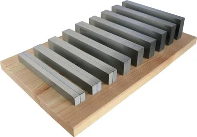 Produktbild von PAULIMOT Parallelunterlagen-Set 18-teilig Länge 150 mm, Breite 8,5 mm