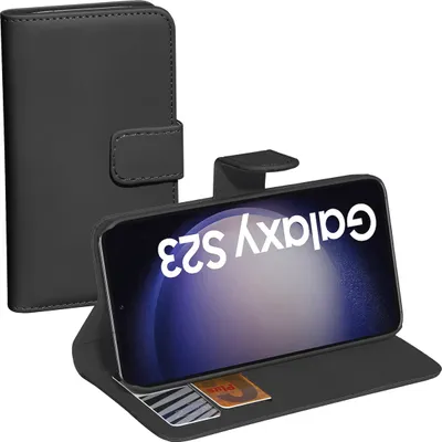Produktbild von PEDEA Book Cover Classic für Samsung Galaxy S23 FE 5G, schwarz