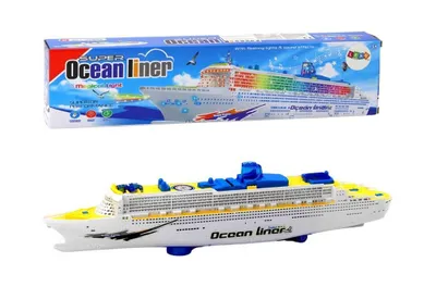 Produktbild von Lean Toys Fahrgastschiff mit Ton und Licht