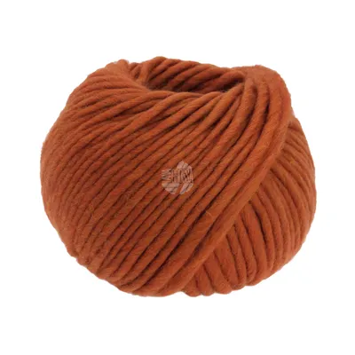 Produktbild von Lana Grossa PER LEI 50 g klassisches Merino-Dochtgarn aus 100 % Merino-Schurwolle (GOTS ) 60 m Farbe 031 - Rost