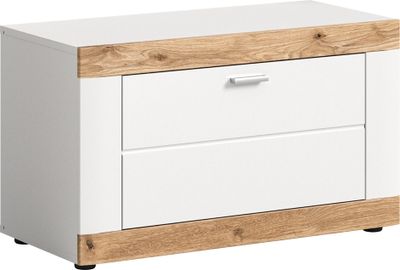 xonox.home Lavica Laredo biela reprodukcia 80x47x37 cm