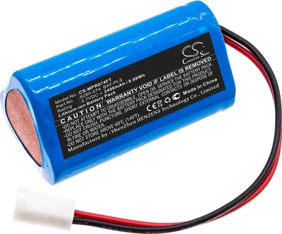 Produktbild von TECHTEK Akku Kompatibel mit [Monarch] Pocket LED Stroboscope Ersetzt 6280-074, für BAT-PLS
