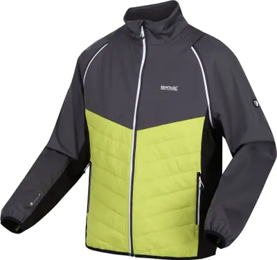 Produktbild von Regatta Steren Hybrid Softshelljacke für Herren mit abnehmbaren Ärmeln, Größe:3XL, Farbe:Lime