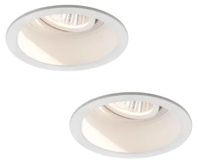 Obrázek produktu pro Paulmann, sada vestavěných svítidel Premium, otočná, LED, 2x9,5W, 18VA, 230V/350mA, 153mm, bílá, s hliníkovými a zinkovými prvky