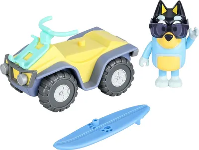Image de Bluey Beach Quad Playing figure