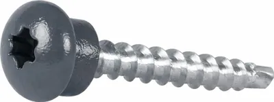 Obrázek produktu pro ESSVE vrtací šrouby EPDM TX25 dřevo RAL 7024 grafitově šedé 4,8 × 35 mm 250 ks.
