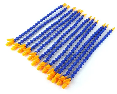 Produktbild von Koelmittel Schlauch Set - Flexibel und Verstellbar - 12 Stück CNC Wasser-Öl Kühlmittel Rohr