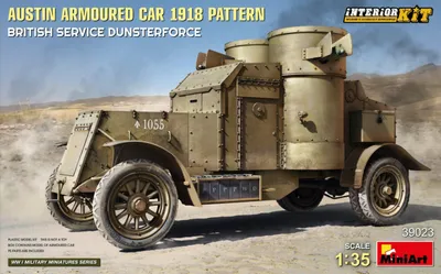 Zdjęcie produktu dla MiniArt 1:35 Panzerspähw. 1918 Dunsterf. Int Kit plastikowy zestaw modelarski
