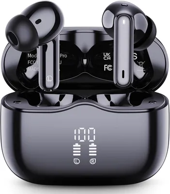 Produktbild von Kabellose Bluetooth Kopfhörer 2026 in Ear Kopfhörer Bluetooth D-Schwarz