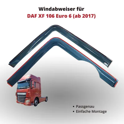 Produktbild von Windabweiser für DAF XF 106 Euro 6 (ab 2017) | Außenmontage